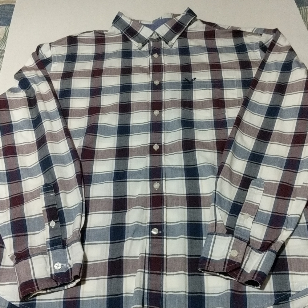 American Eagle Bottom Down Casual Shirt